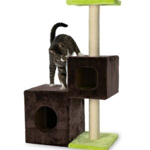 Arbre A Chat Naldo 88 Cm Brun Vert Trixie