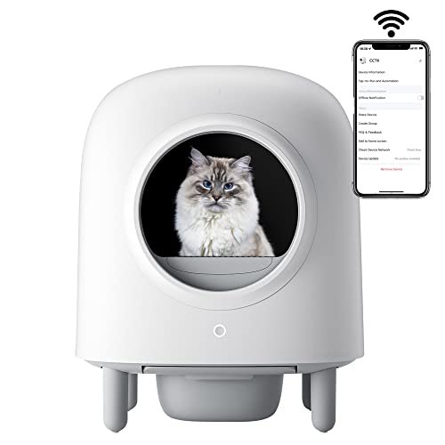 Bac A Litiere Automatique Autonettoyante Electrique Pour Chat 9