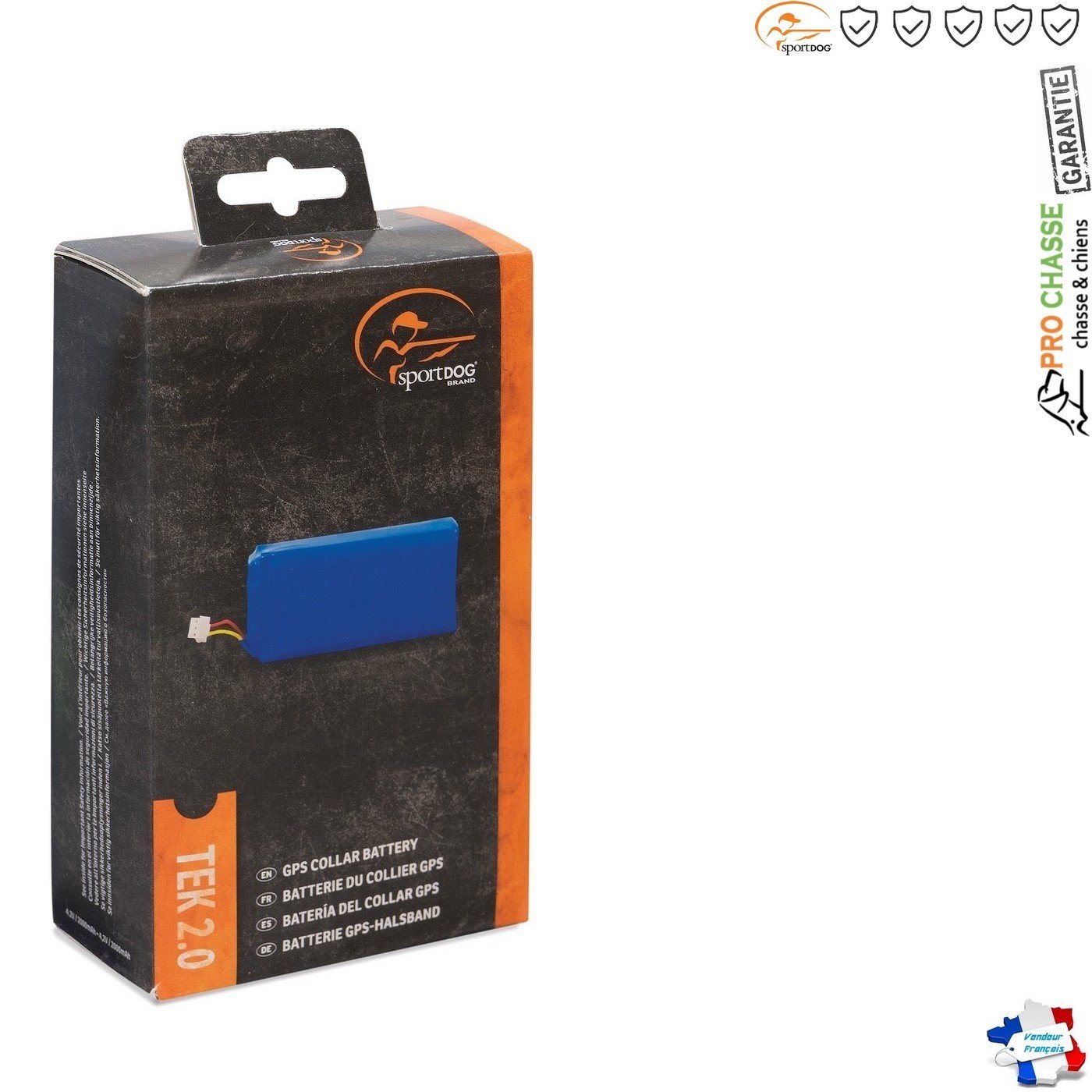 Batterie Pour Collier Tek 20 Sportdog Tek V2gbatt 3