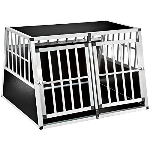 Cage Box Caisse En Forme De Trapeze Aluminium 104x91x69 Tectake 7