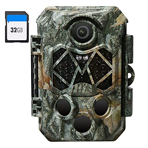 Camera De Chasse 4k 32mp Avec Carte Sd 32gb Assark 9