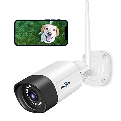 Camera Ip De Securite Exterieure Avec Vision Nocturne Detection Mouvement Hiseeu 8