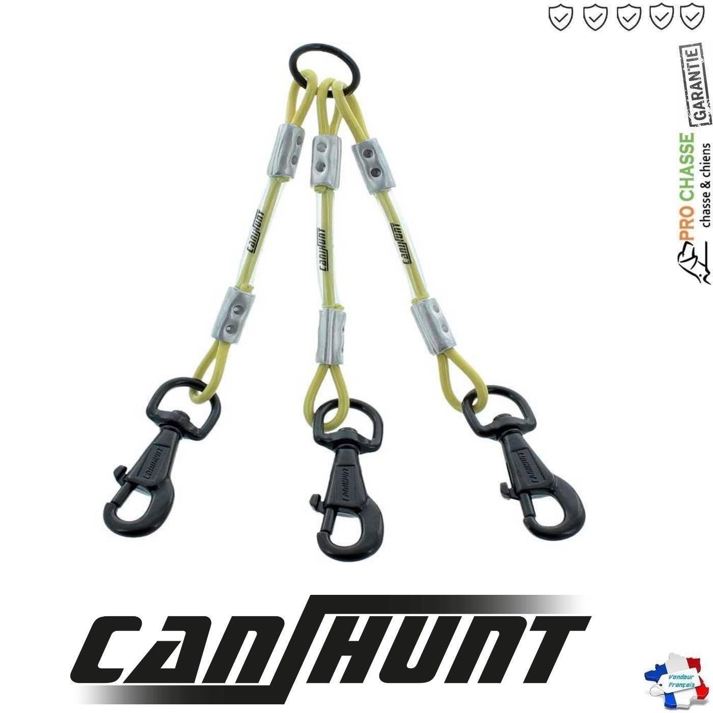 Canihunt Accouple Cable Metallique Gaine 4