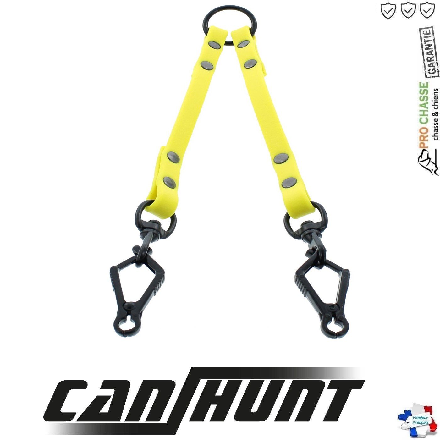 Canihunt Accouple Cable Metallique Gaine 5