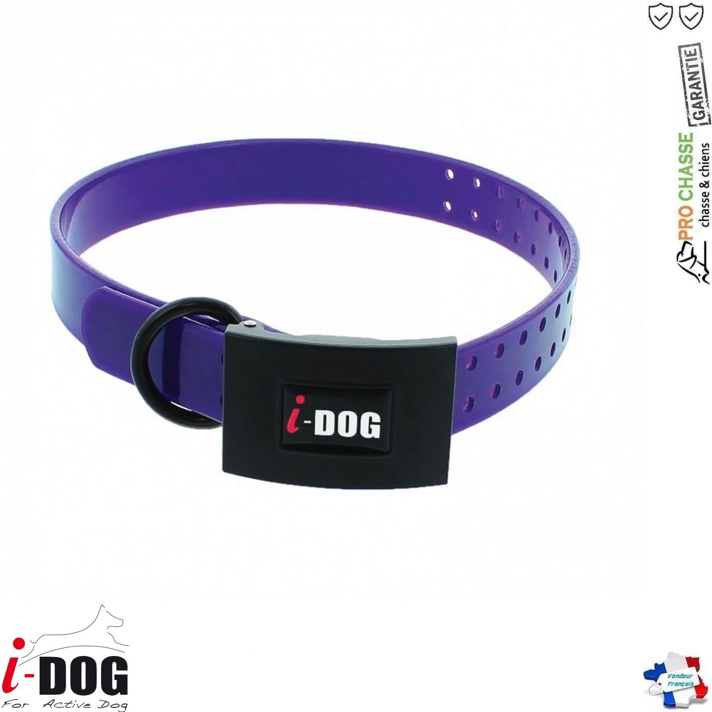 Collier Idog Premium Pour Chien Violet