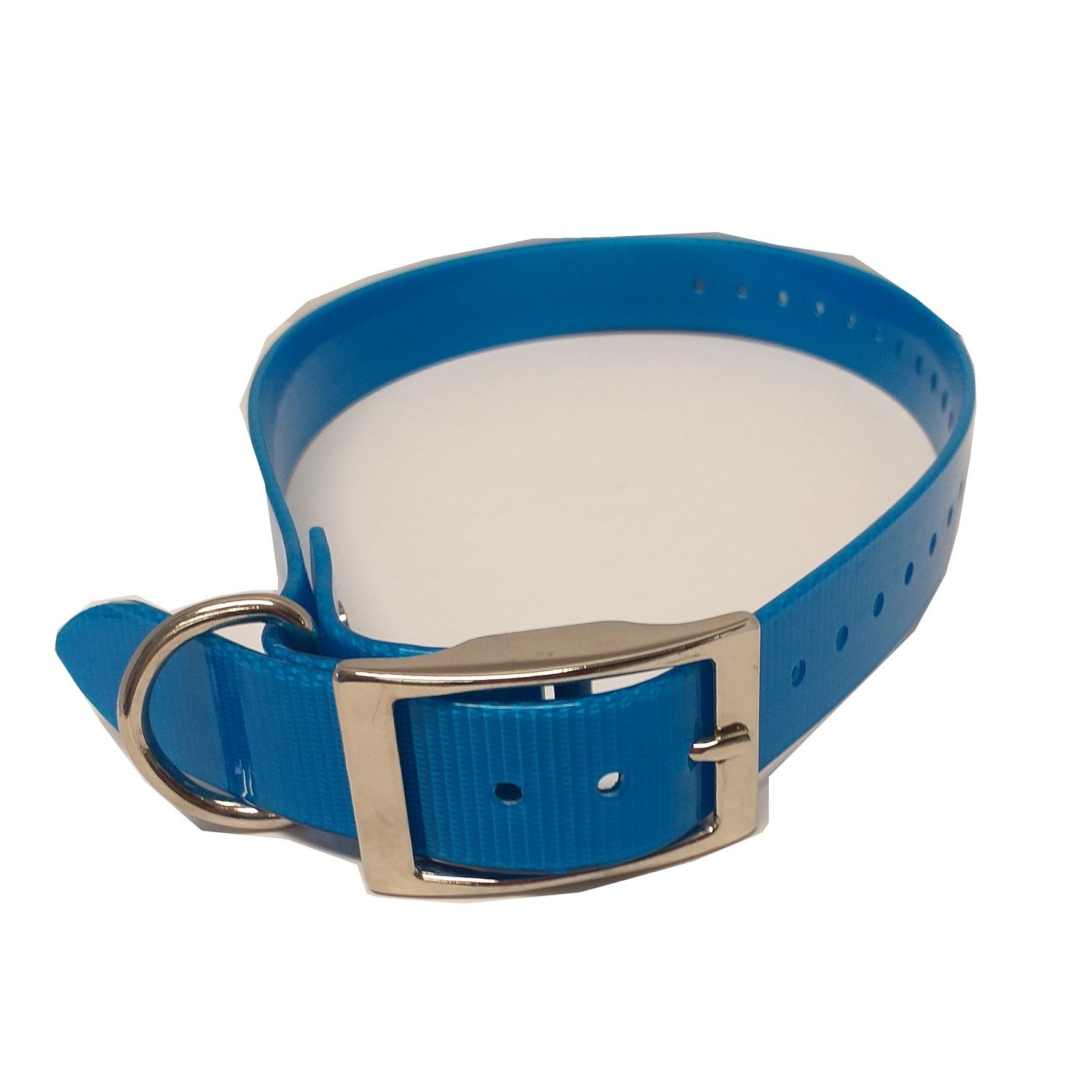 Collier Sangle Polyurethane Pour Chien Bleu 254cm 72com