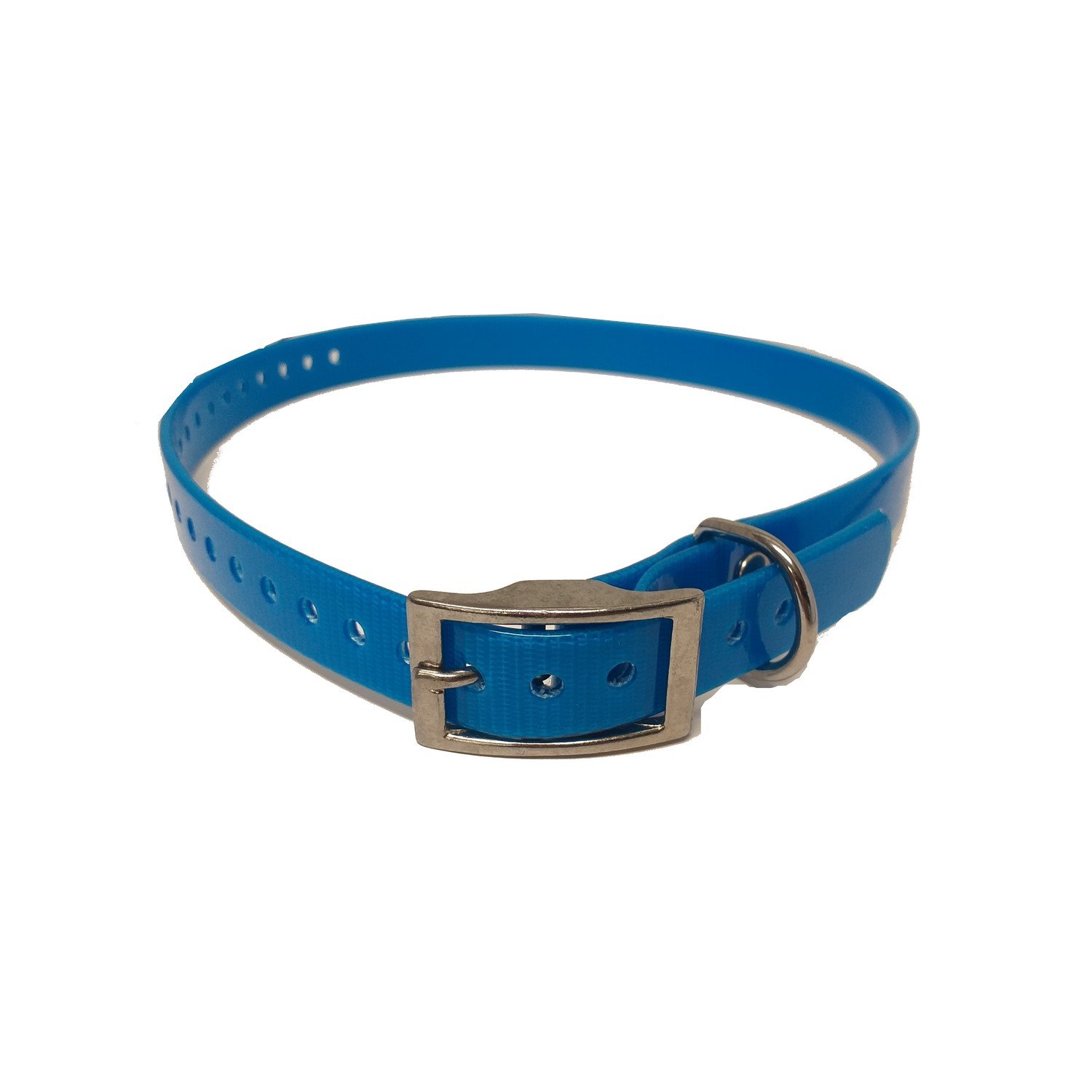 Collier Sangle Polyurethane Pour Chien Bleu M 190cm 72com