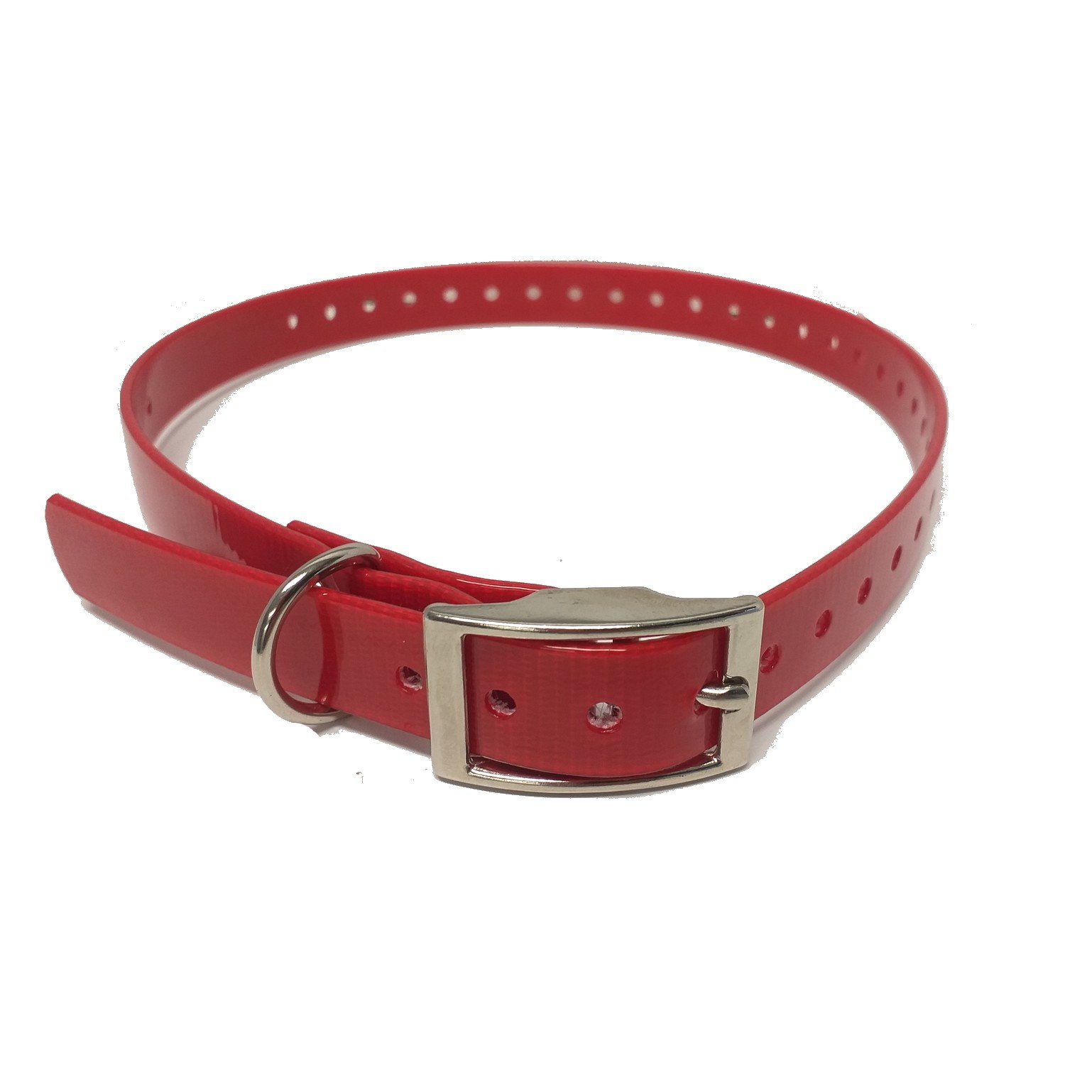 Collier Sangle Polyurethane Pour Chien Rouge 254cm 72com