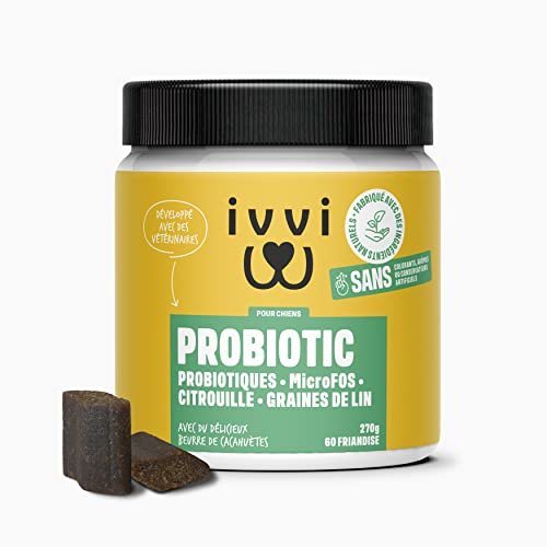 Complement Alimentaire Pour Chien Ivvi Probiotic 6