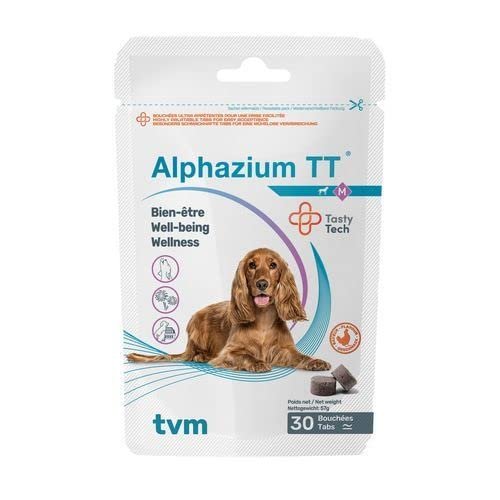 Complement Alimentaire Pour Chiens Et Chats Stresses Tvm Alphazium 4