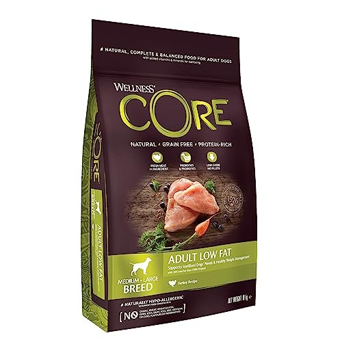 Croquettes Chien Sterilise Perte De Poids Wellness Core Adult Low Fat 6