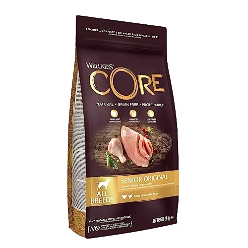 Croquettes Chiens Matures A Partir De 7 Ans Sans Cereales Wellness Core Senior Original 6