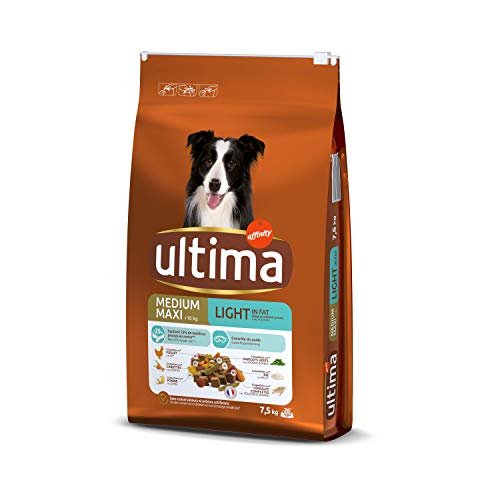 Croquettes Pour Chien Medium Maxi Light Poulet Riz Ultima 75kg 6