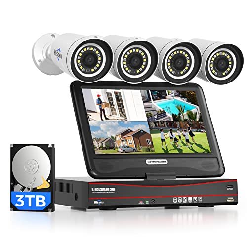 Kit Camera De Surveillance Exterieure Hiseeu 6