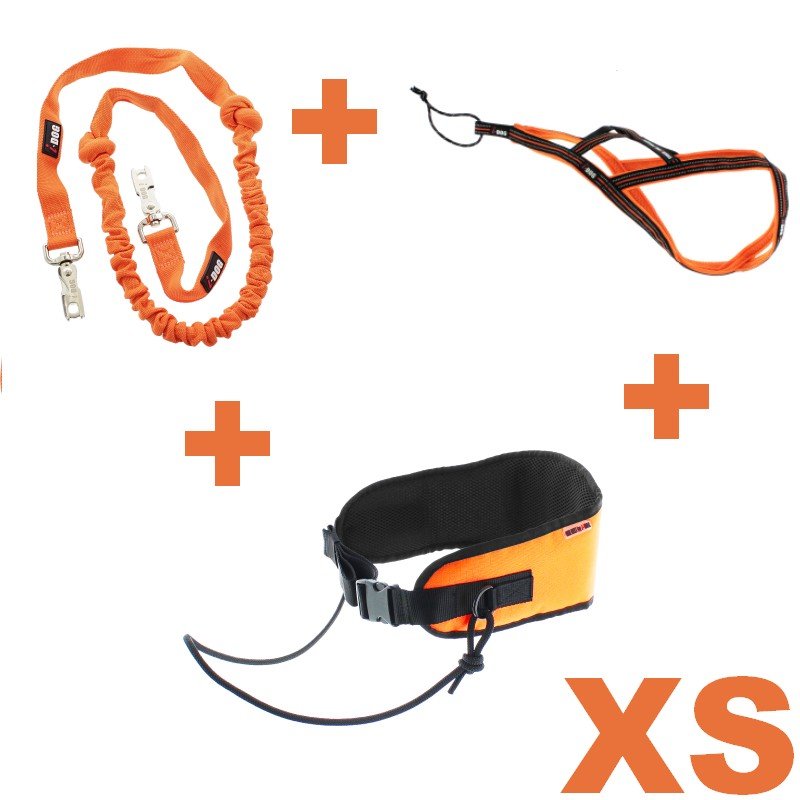 Kit Complet Canicross Competition Pratique Intensive Taille Xs