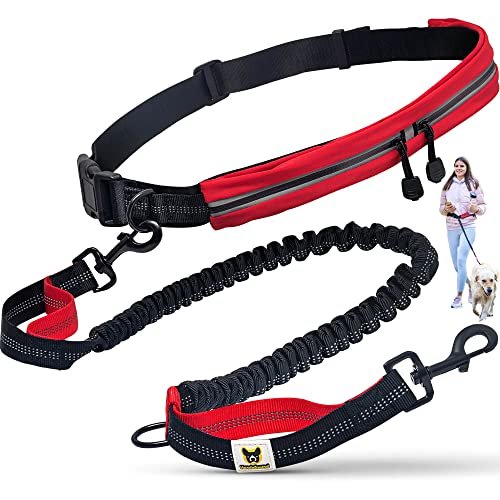 Laisse De Jogging Avec Ceinture Pour Chiens De Taille Moyenne Hundefreund 6