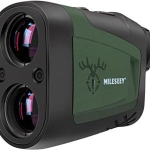 Mileseey Telemetre Chasse 800mmode De Vitesse Mode Arc Et Flechebalayage Mode Pluie Sous Pluie Et Brouillardtelemetre De Tiral Arc A Grossissement 6x 8