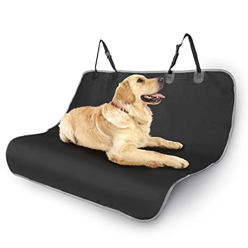 Nobleza Couvertures De Voiture Pour Chiens Protection Pour Siege Arriere De Voiture Banquette Siege Arriere Impermeable Hamac De Chien Pour Banquette Arriere Pour Voitures Et Suv Noir 140 × 110 Cm 7