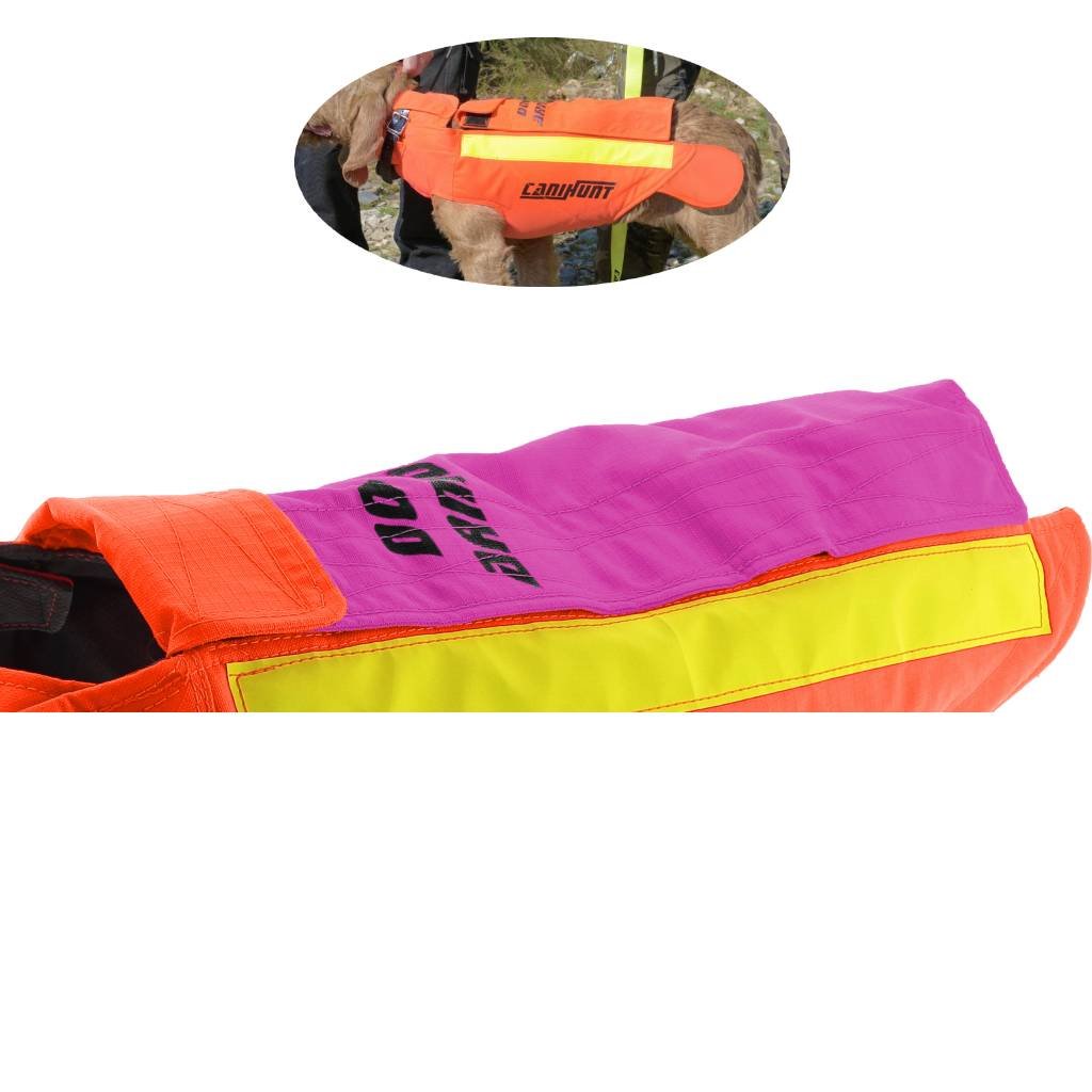 Rabat Dos Gilet De Protection Canihunt Rose