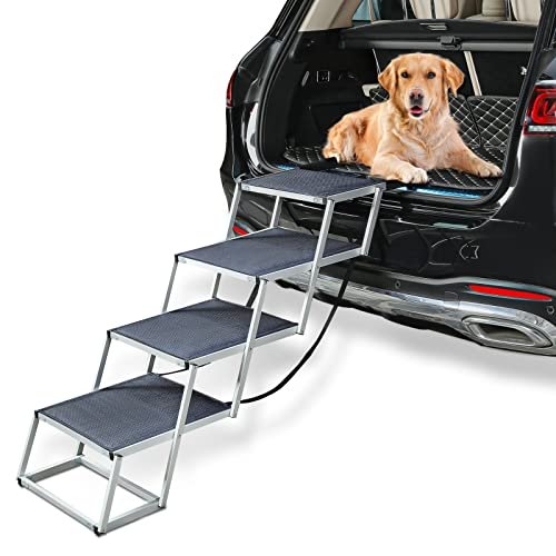 Rampe Pour Chien Pliable Pour Grands Chiens Escalier Aluminium Toozey 8