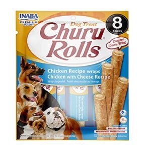 Rolls Pour Chien Poulet Et Fromage Churu Bites 3