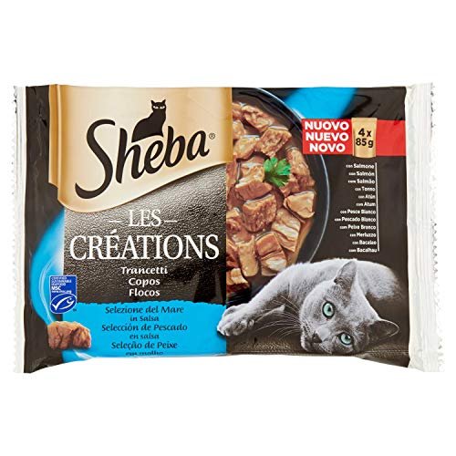 Sachets De Nourriture Humide Pour Chats Saveur Thon Sheba 5