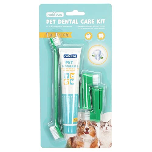 Set Brosse A Dents Et Dentifrice Pour Chien 7