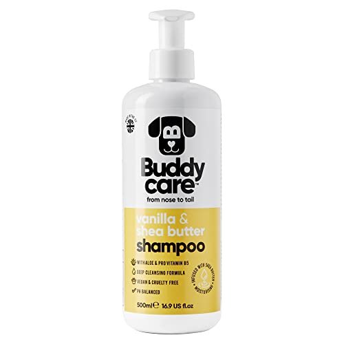 Shampooing Pour Chiens A La Vanille Et Au Beurre De Karite 9