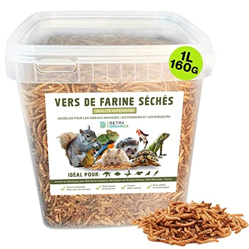 Vers De Farine Seches Animaux Sauvages Et De Compagnie Naturel 7