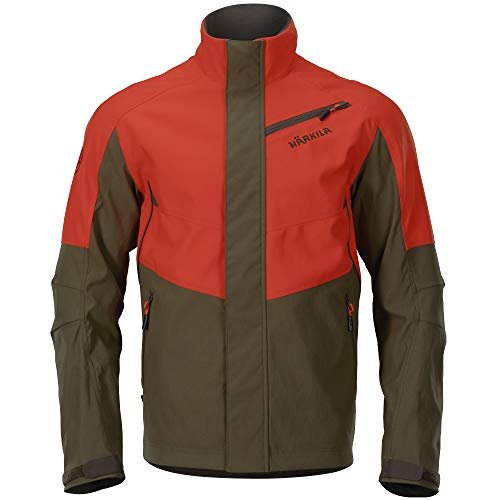 Veste De Chasse Robuste A Manches Longues Orange Harkila Wildboar Pro 7