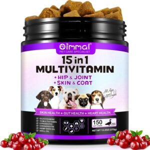 Vitamines pour chien et chat